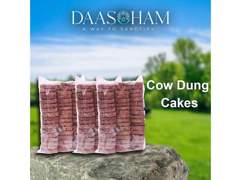 Use Of Cow Dung Cake